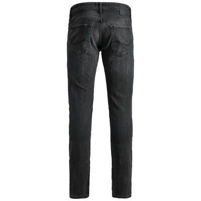 Jack Jones Black Organic Cotton Skinny Jeans