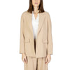Sandro Ferrone Beige Polyester-Blazer