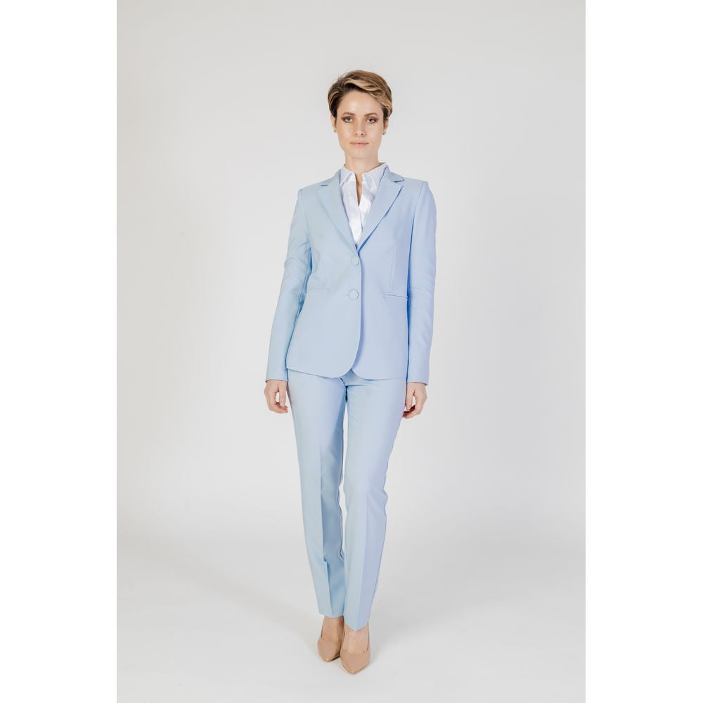 Sandro Ferrone Blauer Polyester-Blazer