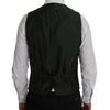 Dolce & Gabbana Black STAFF Cotton Striped Vest