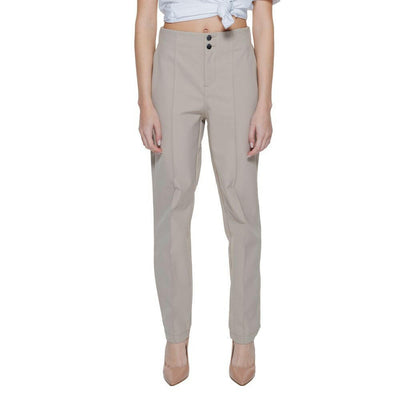 Street One Beige Polyamide Pant