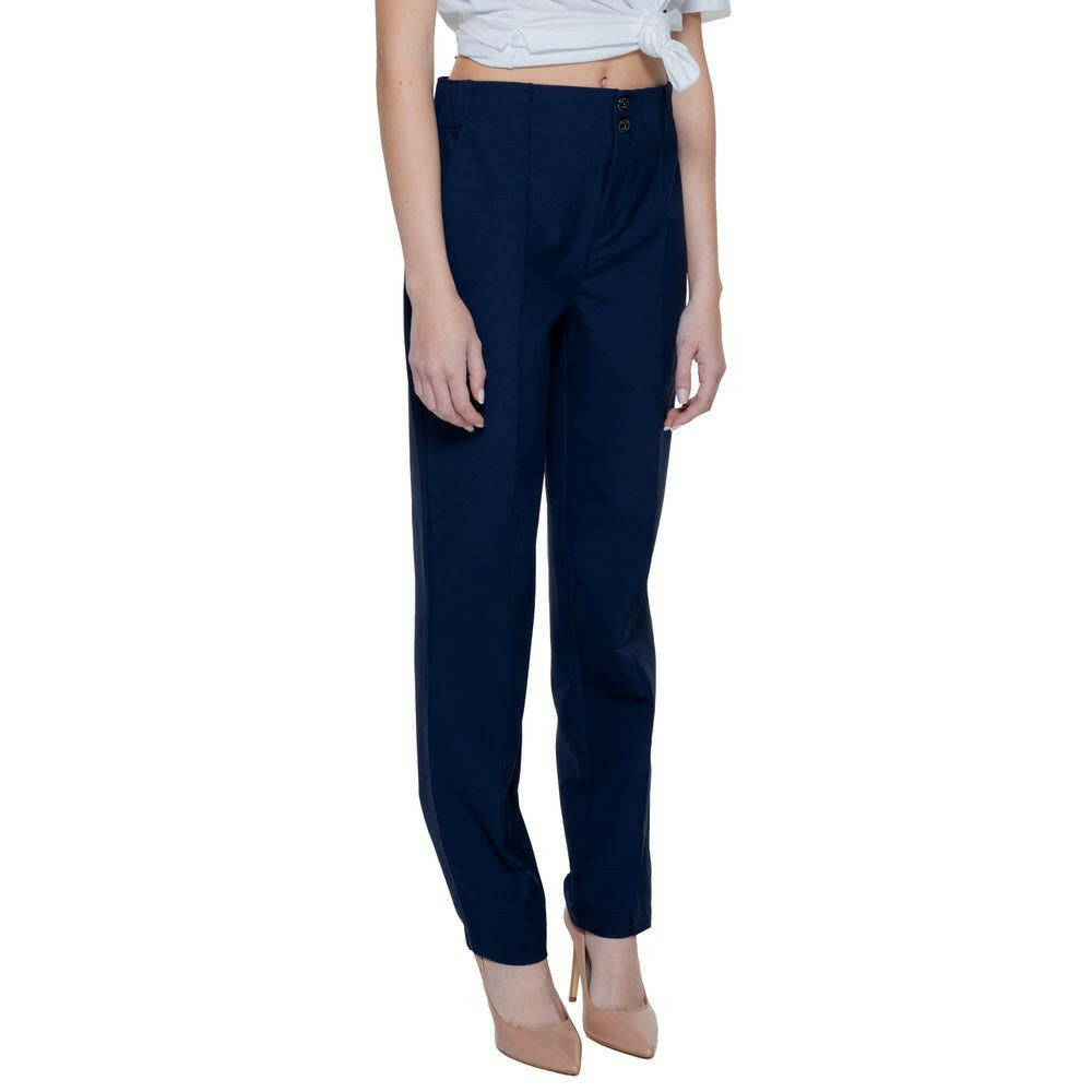 Street One Blue Polyamide Pant
