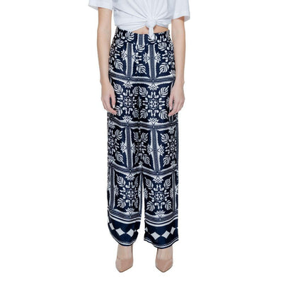 Street One Blue Viscose Pant