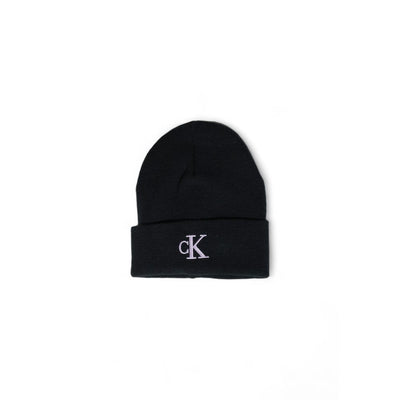 Calvin Klein Jeans Black Recycled Polyester Cap (Baseball Hat)