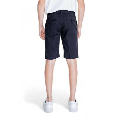 Antony Morato Black Cotton Bermuda Shorts