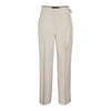Vero Moda Gray Polyester Casual Pants