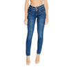 Street One Blue Cotton Mom Jeans