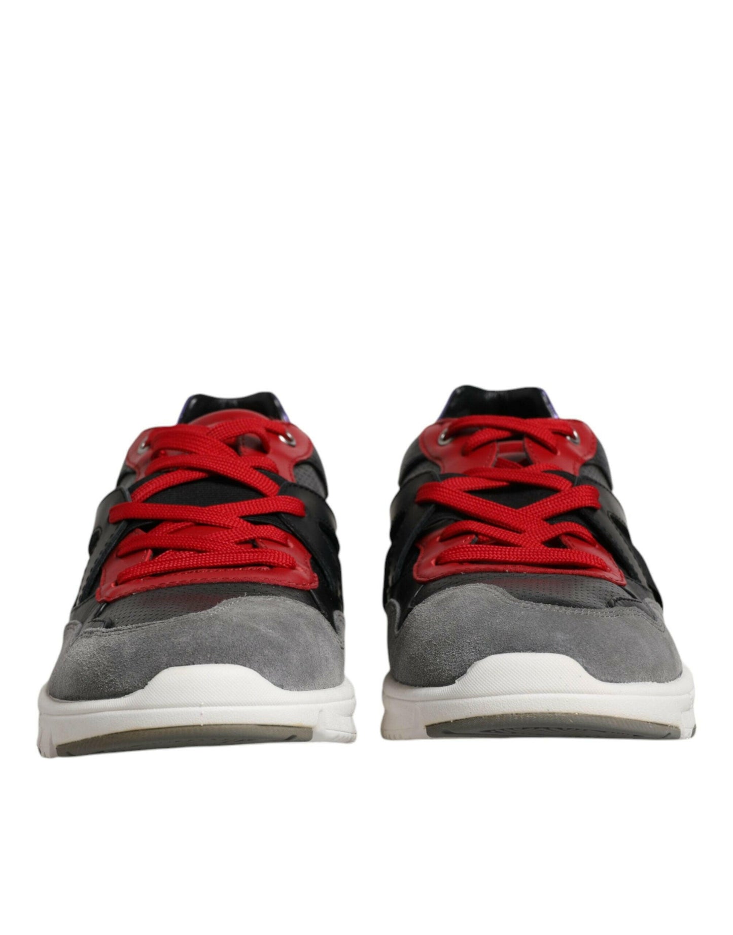 Dolce &amp; Gabbana Mehrfarbige niedrige Sneakers aus Wildleder