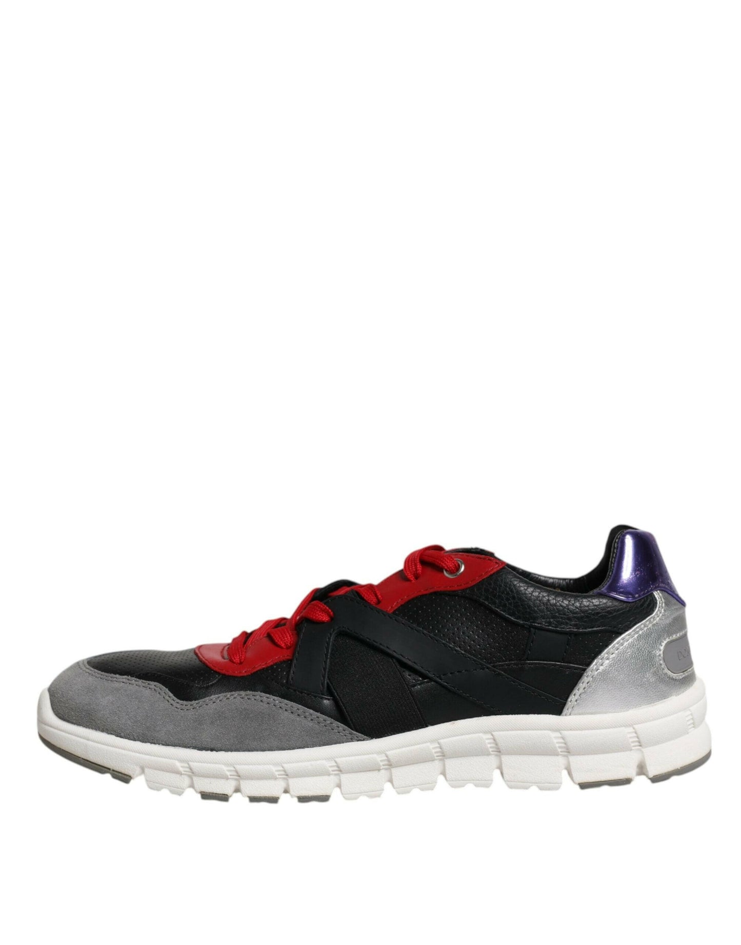 Dolce &amp; Gabbana Mehrfarbige niedrige Sneakers aus Wildleder