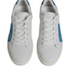 Dolce & Gabbana White London Calf Leather Sneakers Shoes