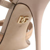 Dolce &amp; Gabbana Beige Keira Slingback-Sandalen