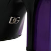 Dolce &amp; Gabbana Lila Schwarze spitze Stiefeletten