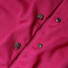 Pull cardigan boutonné en laine rose Dolce &amp; Gabbana