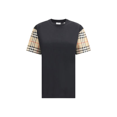 Burberry Black Cotton T-Shirt