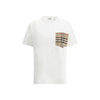 Burberry White Cotton Sportswear
