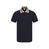 Burberry Blue Cotton Polo Shirt