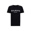 Balmain Black Cotton T-Shirt