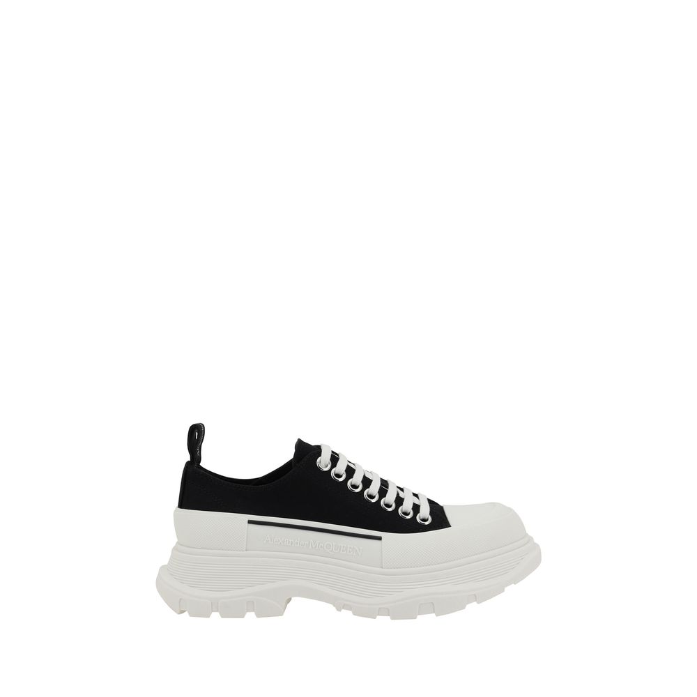 Alexander McQueen Schwarze Chunky-Sneaker aus Gummi
