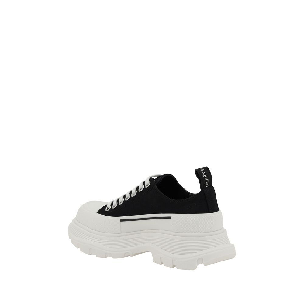 Alexander McQueen Schwarze Chunky-Sneaker aus Gummi