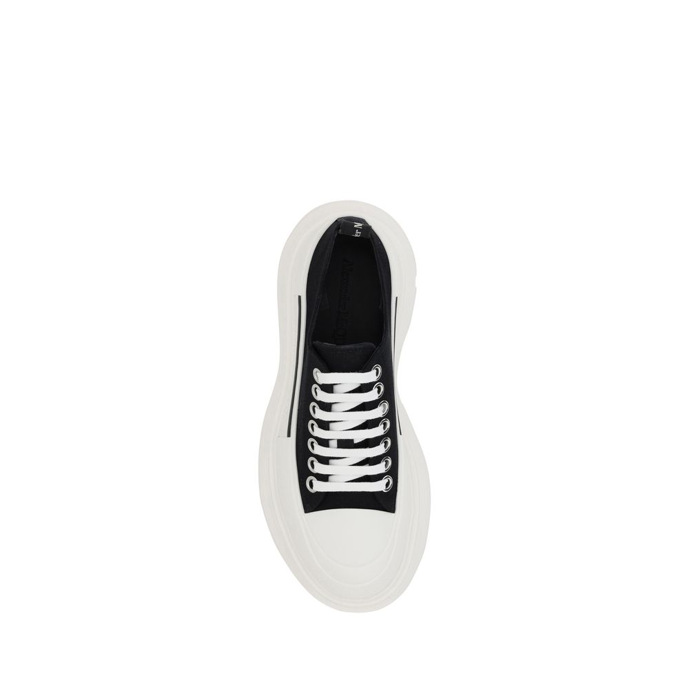 Alexander McQueen Schwarze Chunky-Sneaker aus Gummi