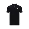 Dolce & Gabbana Black Cotton Polo Shirt