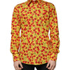 Dolce & Gabbana Yellow Cherry Cotton MARTINI Dress Shirt