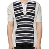 Dolce & Gabbana Multicolor Stripe Collared Polo T-shirt
