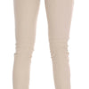 Ermanno Scervino Beige Slim Jeans Corduroy Skinny Pants