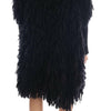Dolce & Gabbana Black Fringes Wool Pullover Sweater