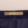 Ermanno Scervino Purple Corduroy Stretch Bootcut Pants