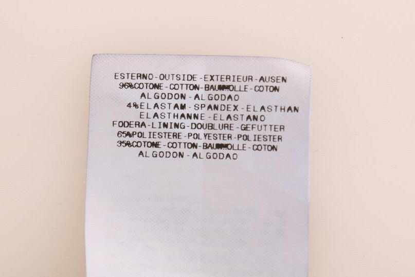 Ermanno Scervino Purple Corduroy Stretch Bootcut Pants