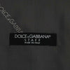 Dolce &amp; Gabbana Graue STAFF-Weste aus Baumwoll-Rayon