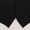 Gilet élégant en laine mélangée à rayures Dolce &amp; Gabbana
