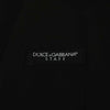 Dolce &amp; Gabbana Schwarze STAFF-Weste aus Wollstretch
