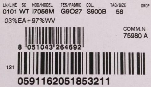 Dolce &amp; Gabbana Schwarze STAFF-Weste aus Wollstretch