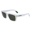 Lacoste – Transparente Sonnenbrille mit Spritzguss