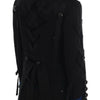 Dolce & Gabbana Black Wool Trench Jacket