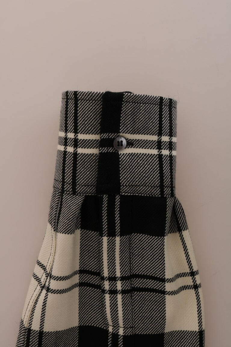 Dolce &amp; Gabbana – Schwarz-weißes Märchen-Kristallhemd