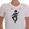 Dolce & Gabbana White Cotton Fairy Tale T-Shirt