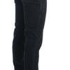 Costume National Blaue Jeans mit schmaler Passform aus Baumwolle