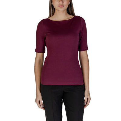 Street One Purple Cotton T-Shirt