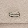 Dolce & Gabbana White Dauphine Leather Case Wallet
