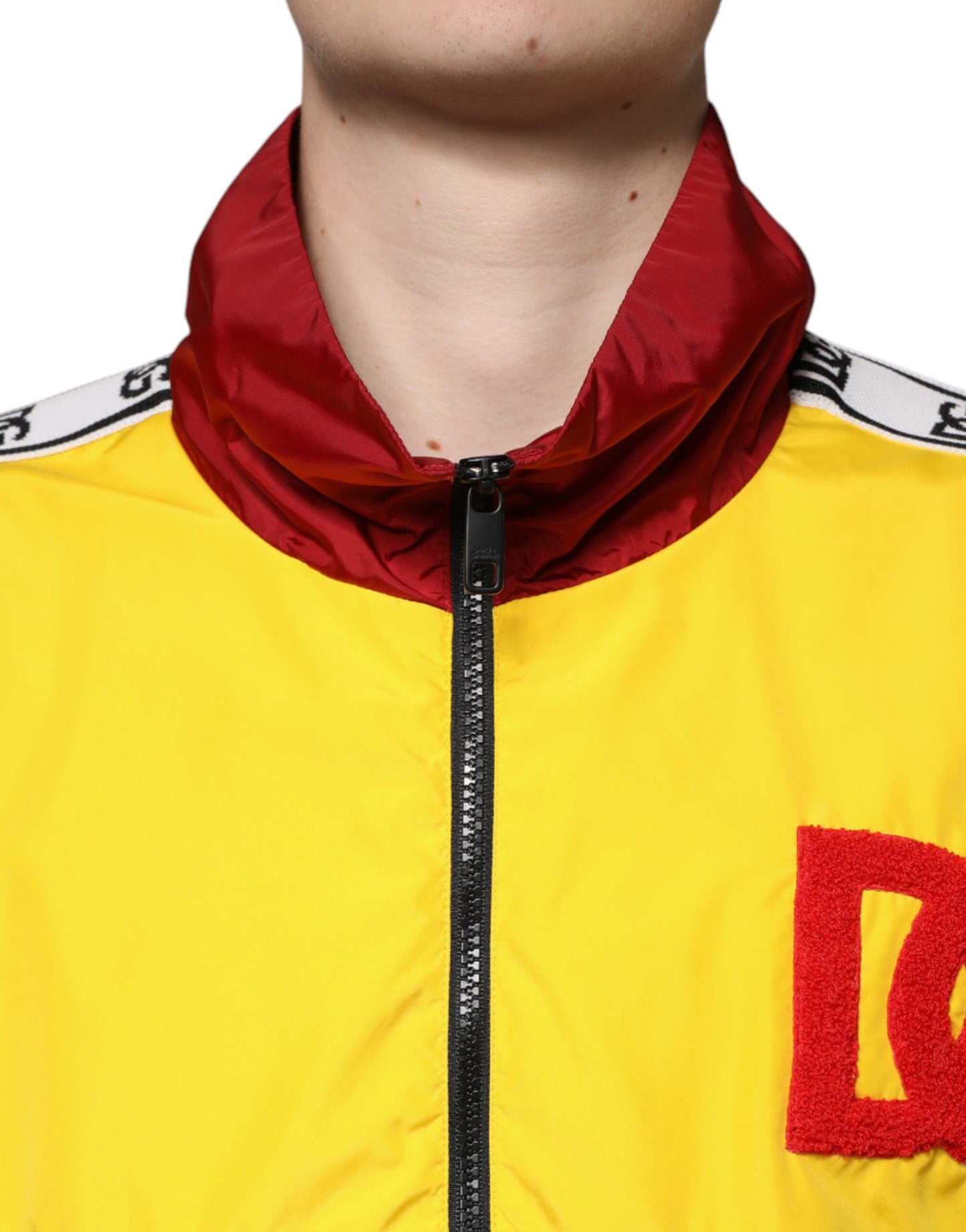 Pull zippé multicolore Dolce &amp; Gabbana pour homme