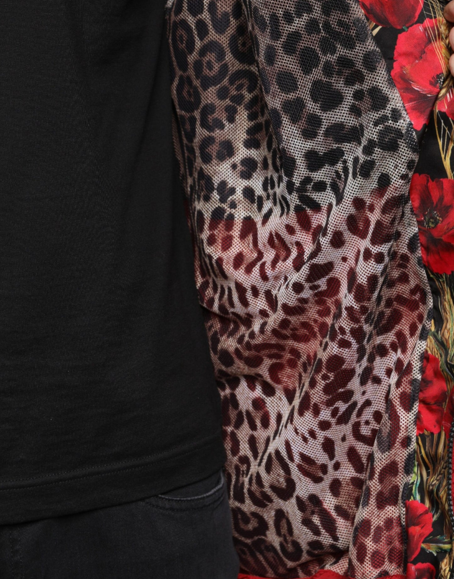 Pull zippé multicolore Dolce &amp; Gabbana pour homme