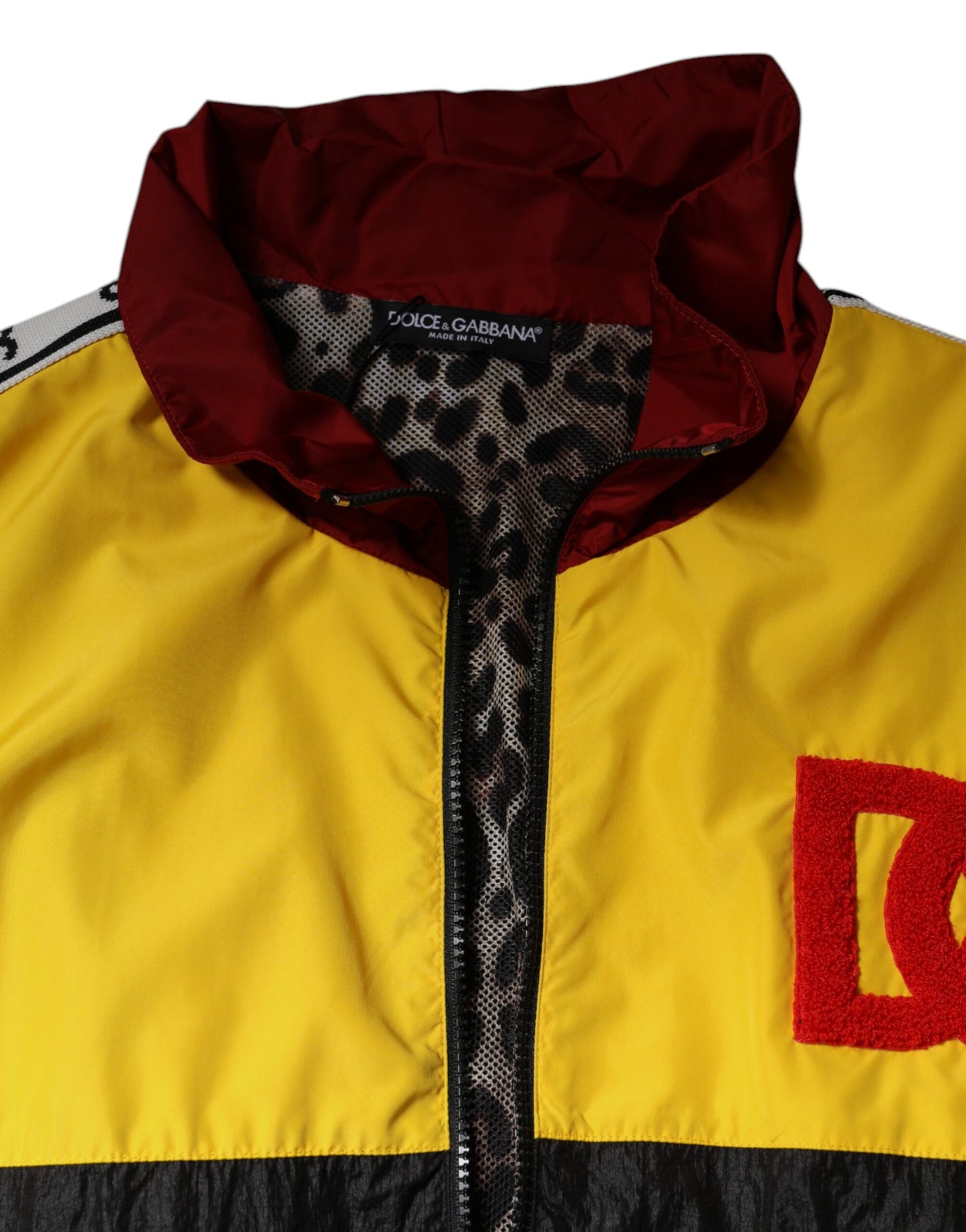 Pull zippé multicolore Dolce &amp; Gabbana pour homme