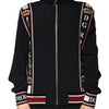 Dolce & Gabbana Black DG King Full Zip Sweatshirt Sweater