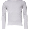 Dolce & Gabbana White Silk Crew Neck Men Pullover Sweater