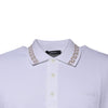 Versace White Viscose Collared Men Polo Short Sleeves T-shirt
