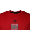 Dolce & Gabbana Red DG Eye Cotton Crew Neck T-shirt