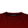 Dolce & Gabbana Red DG Eye Cotton Crew Neck T-shirt